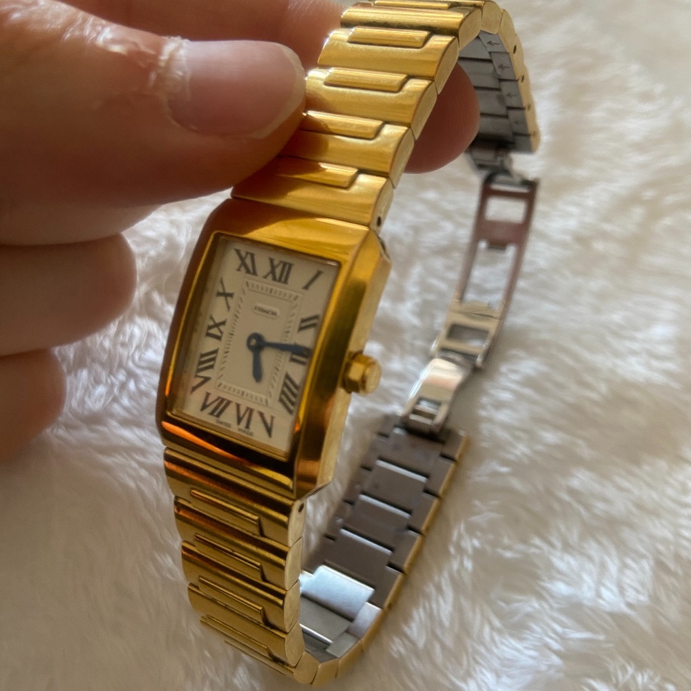 Vintage Gold Plated Coach Wristwatch
